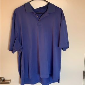 Snake Eyes Light Blue Golf Polo